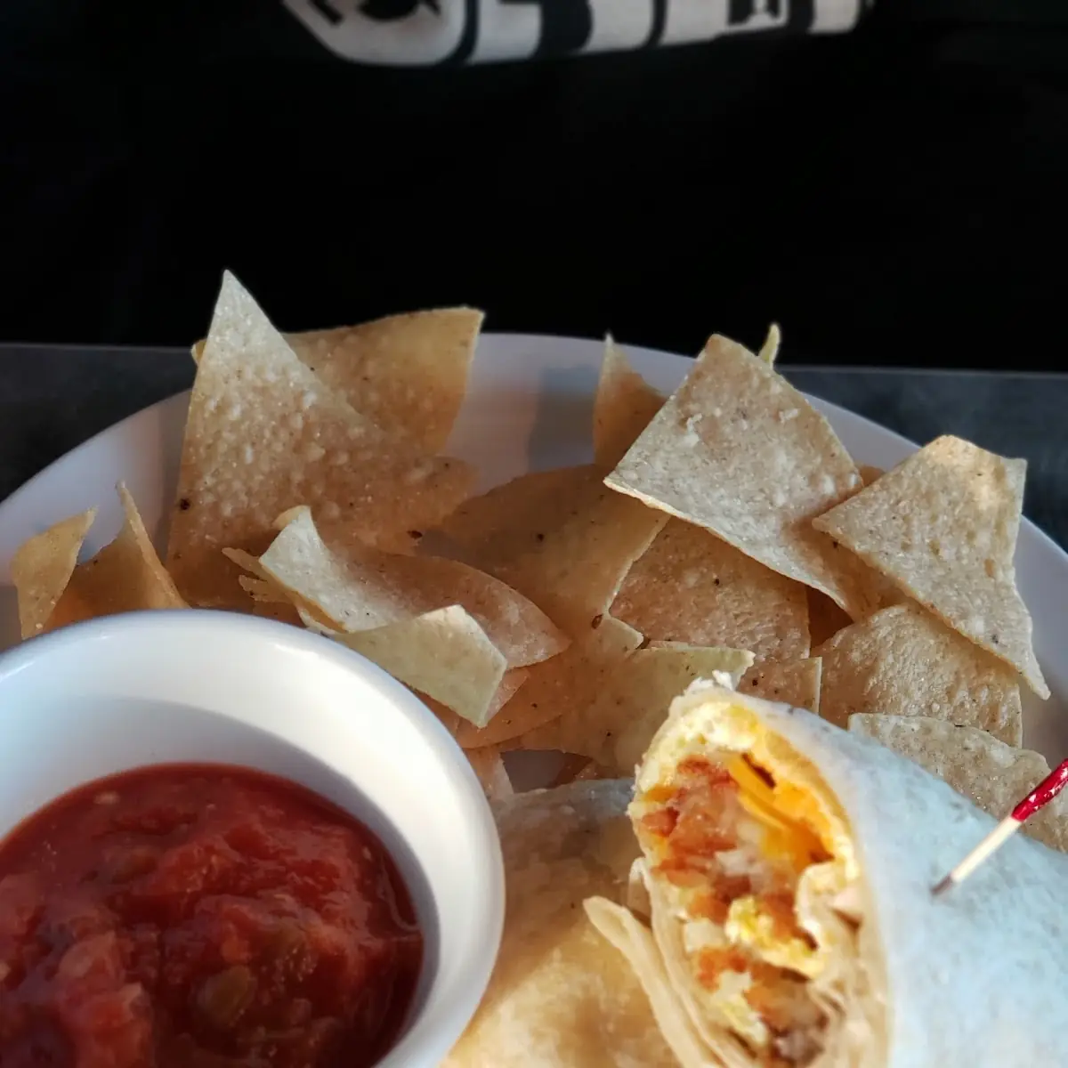 Huevos Con Chorizo Burrito