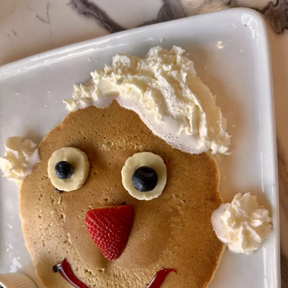 Smiley Face Pancake