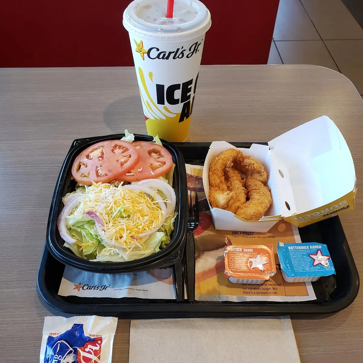 Chicken Tenders with Side Salad