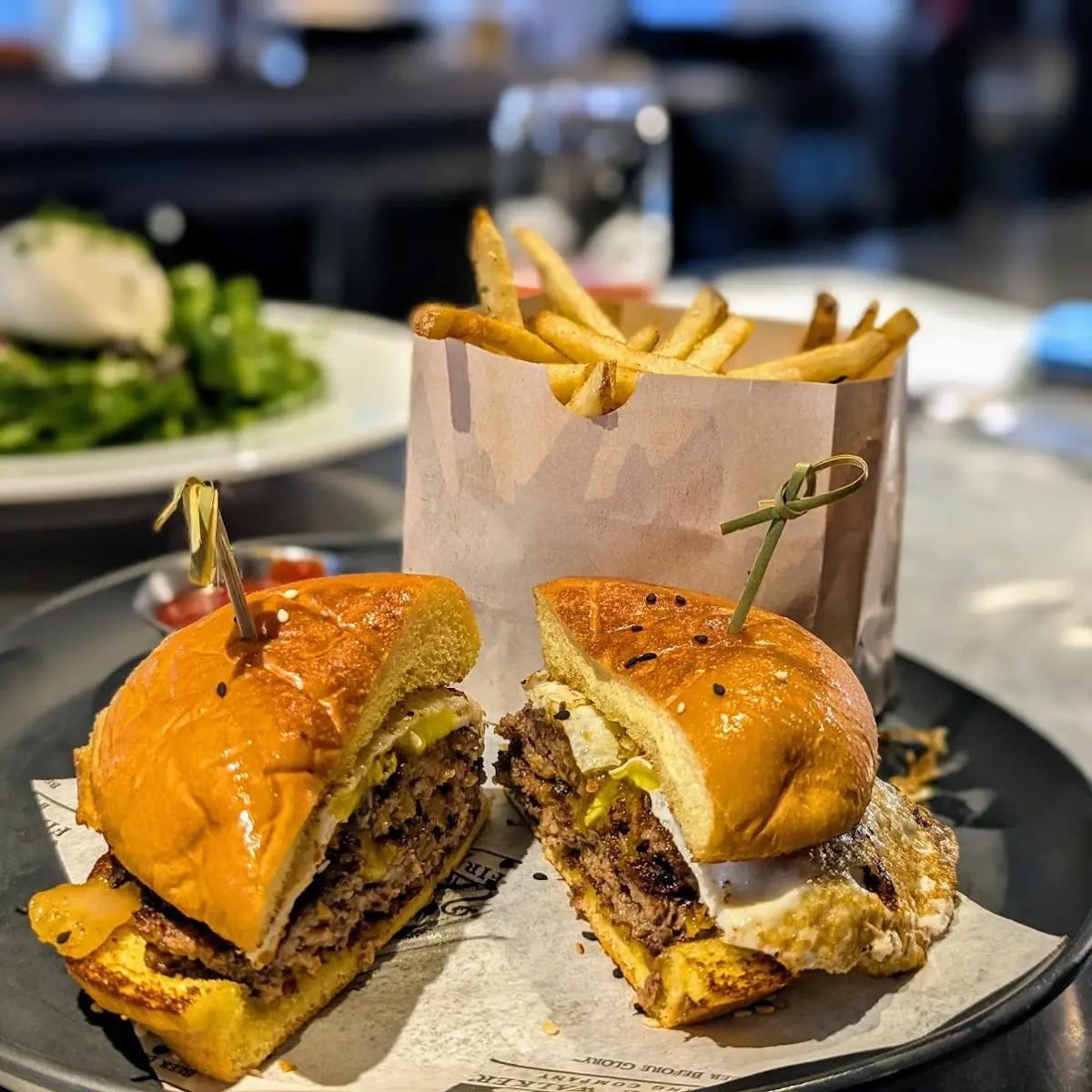 Spicy Taproom Burger