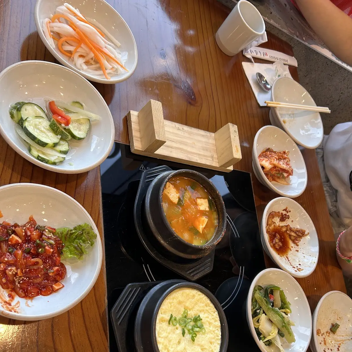 Korean Side Dishes and Soup