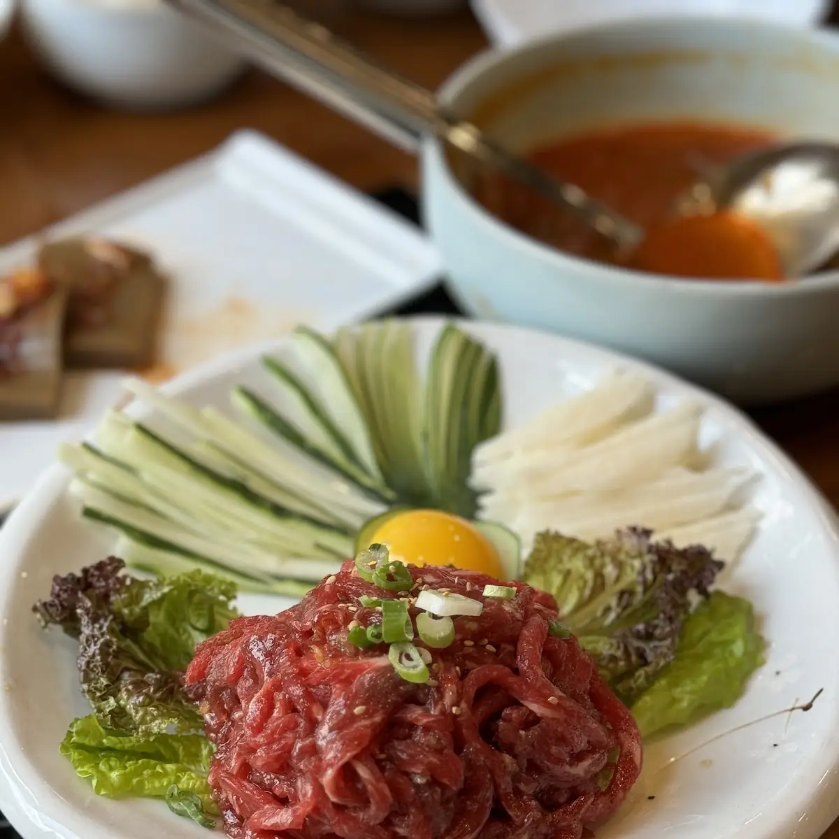 Yukhoe Bibim Naengmyeon