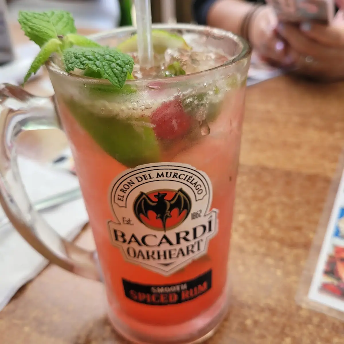 Mojito with Dragon Fruit