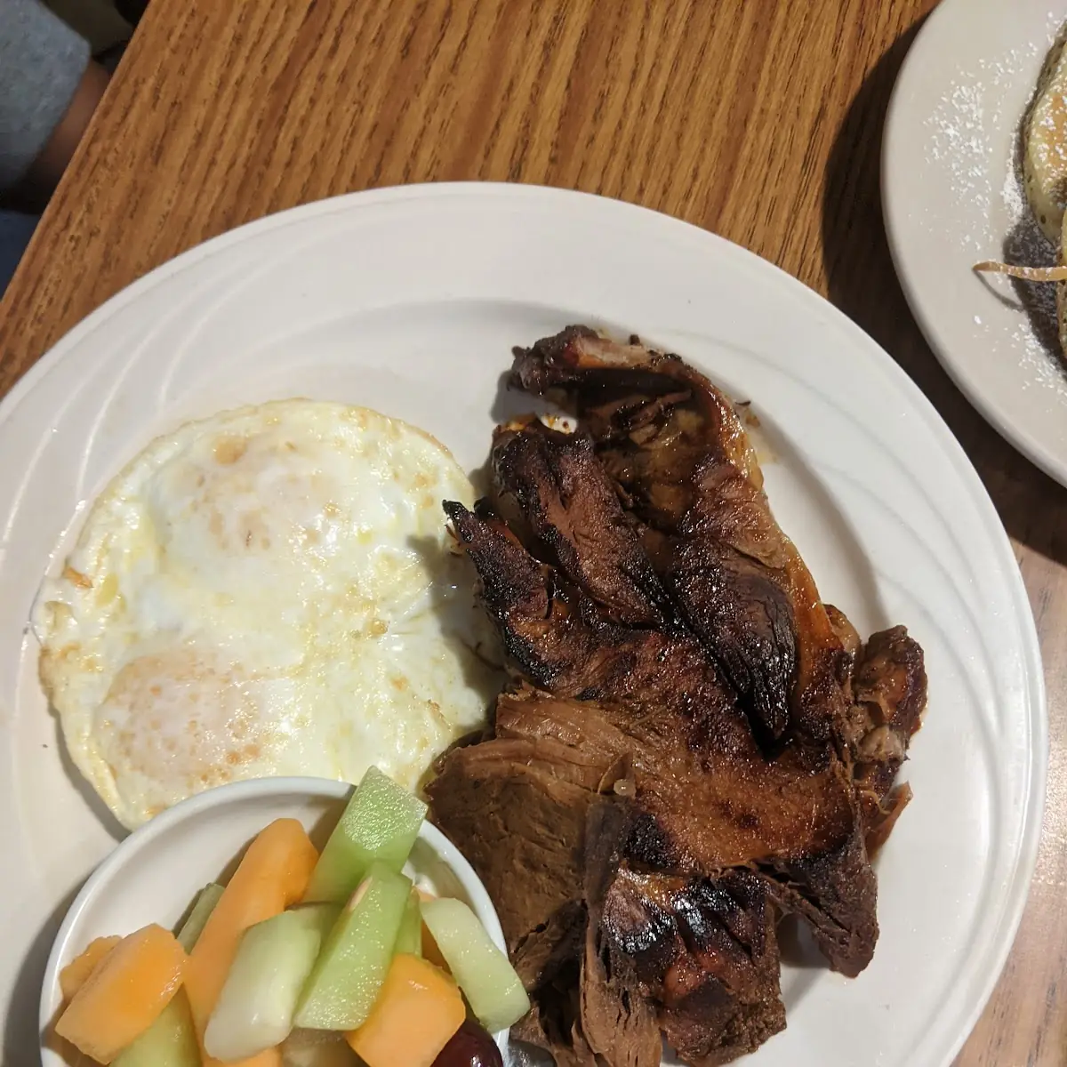 Slow Roasted Pork with Eggs and Hash Browns