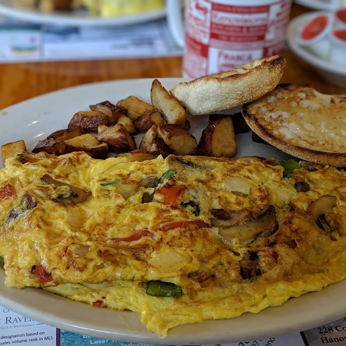Garden Veggie Omelette