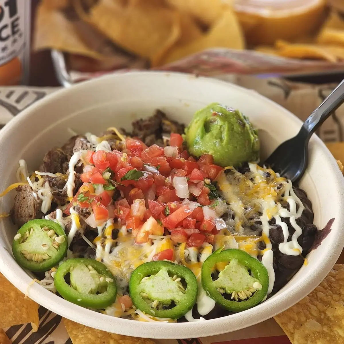 Smokin' Chipotle Chicken Burrito