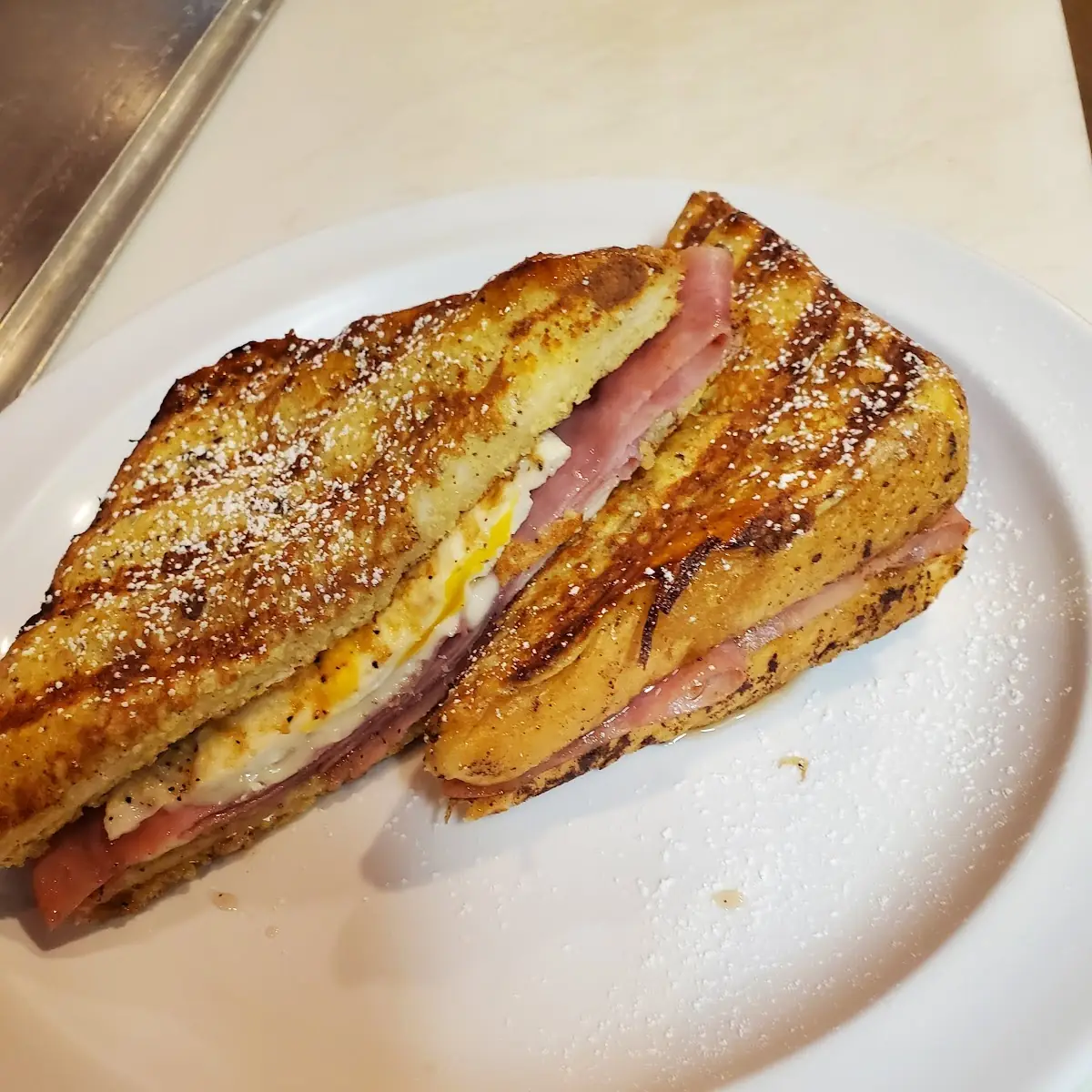 Ham Egg&Cheese French Toast Panini