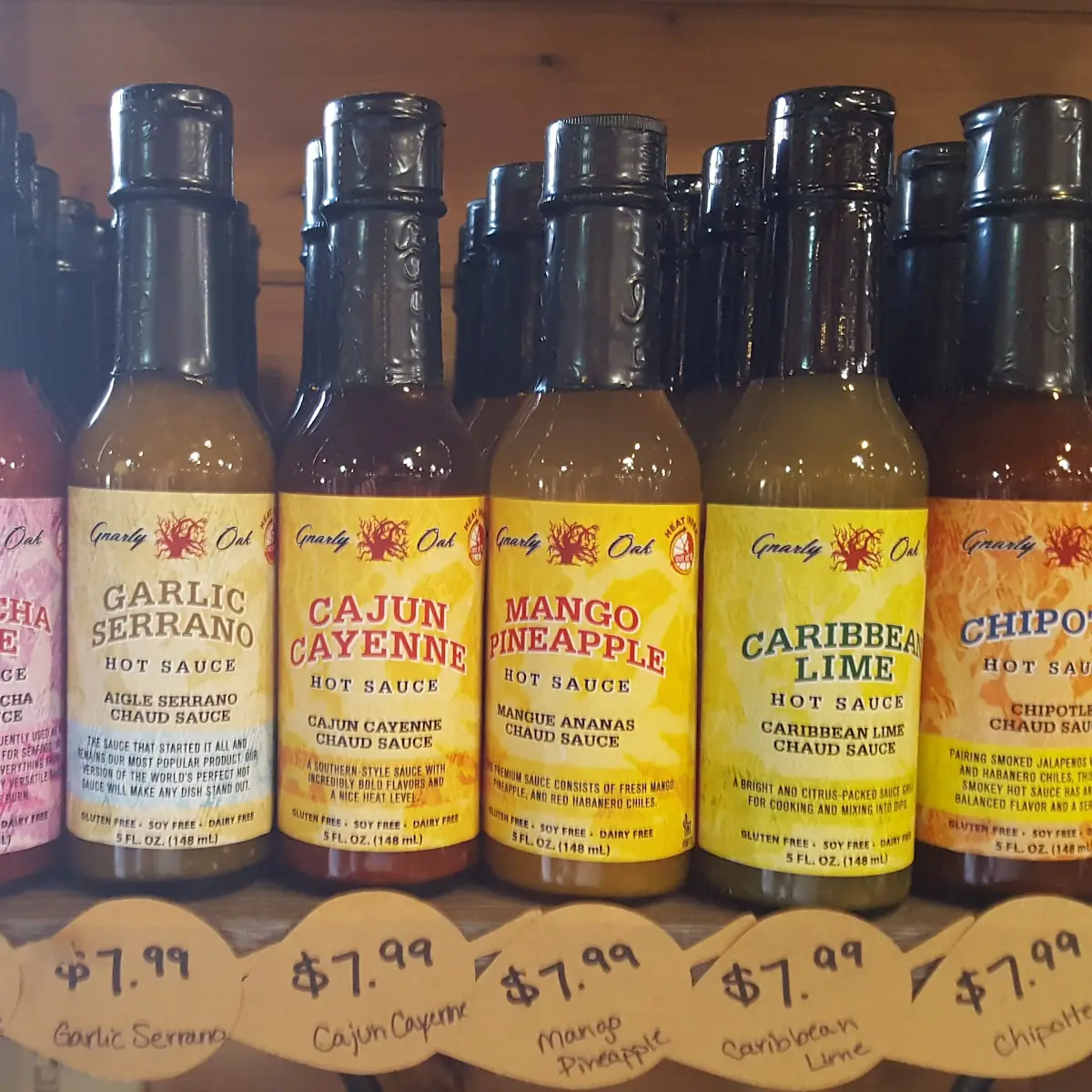 Hot Sauce Selection