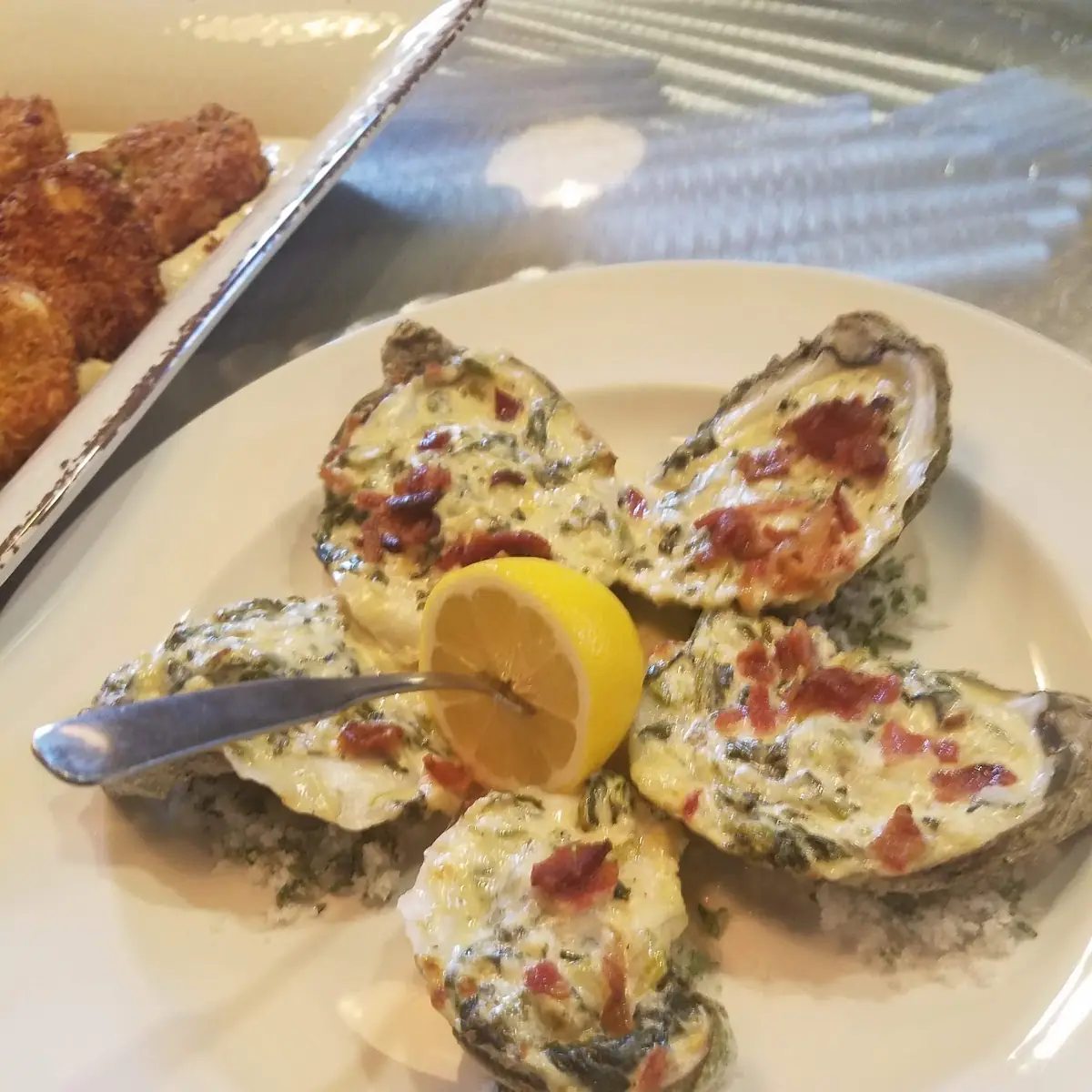 Oysters Rockefeller