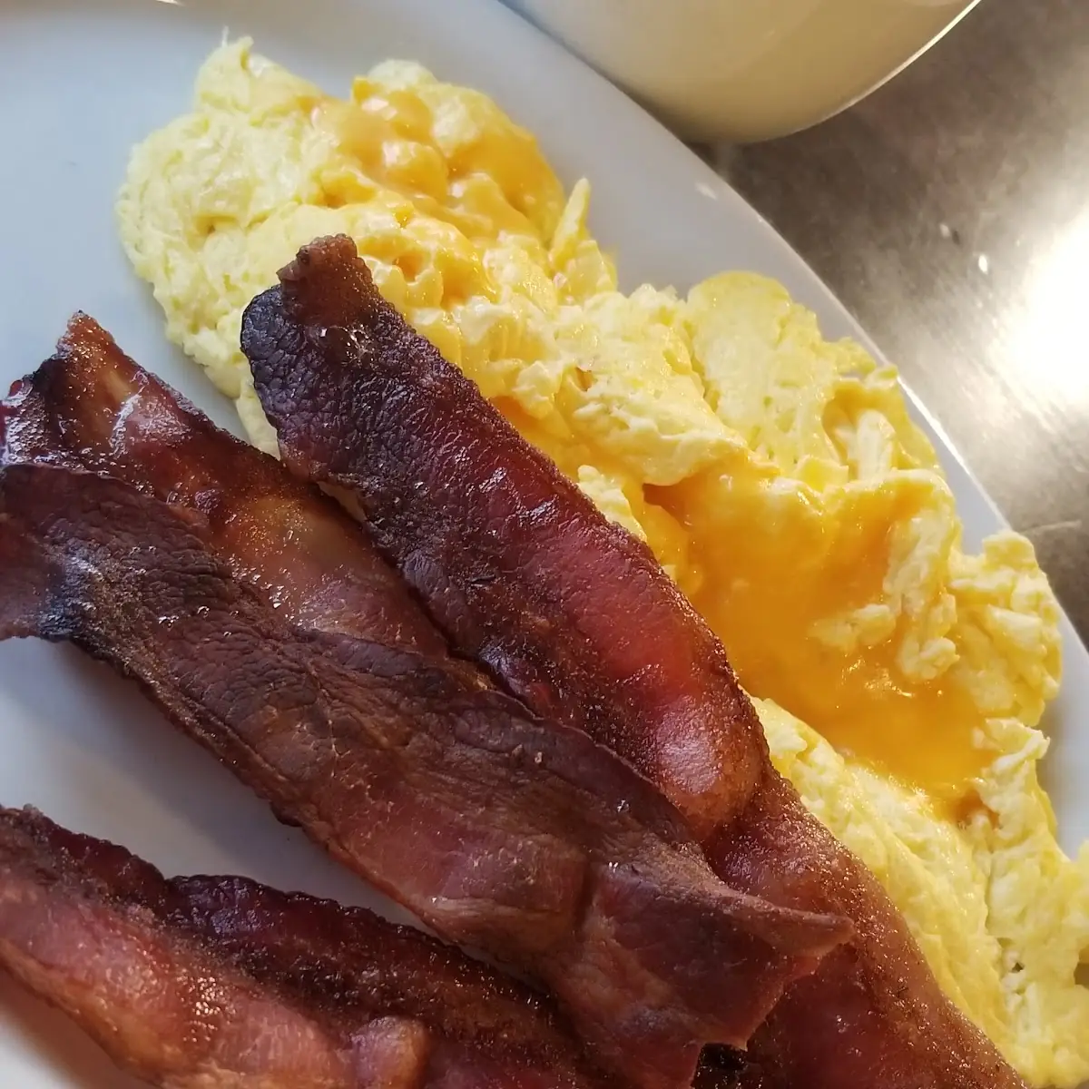 Scrambled Eggs and Bacon