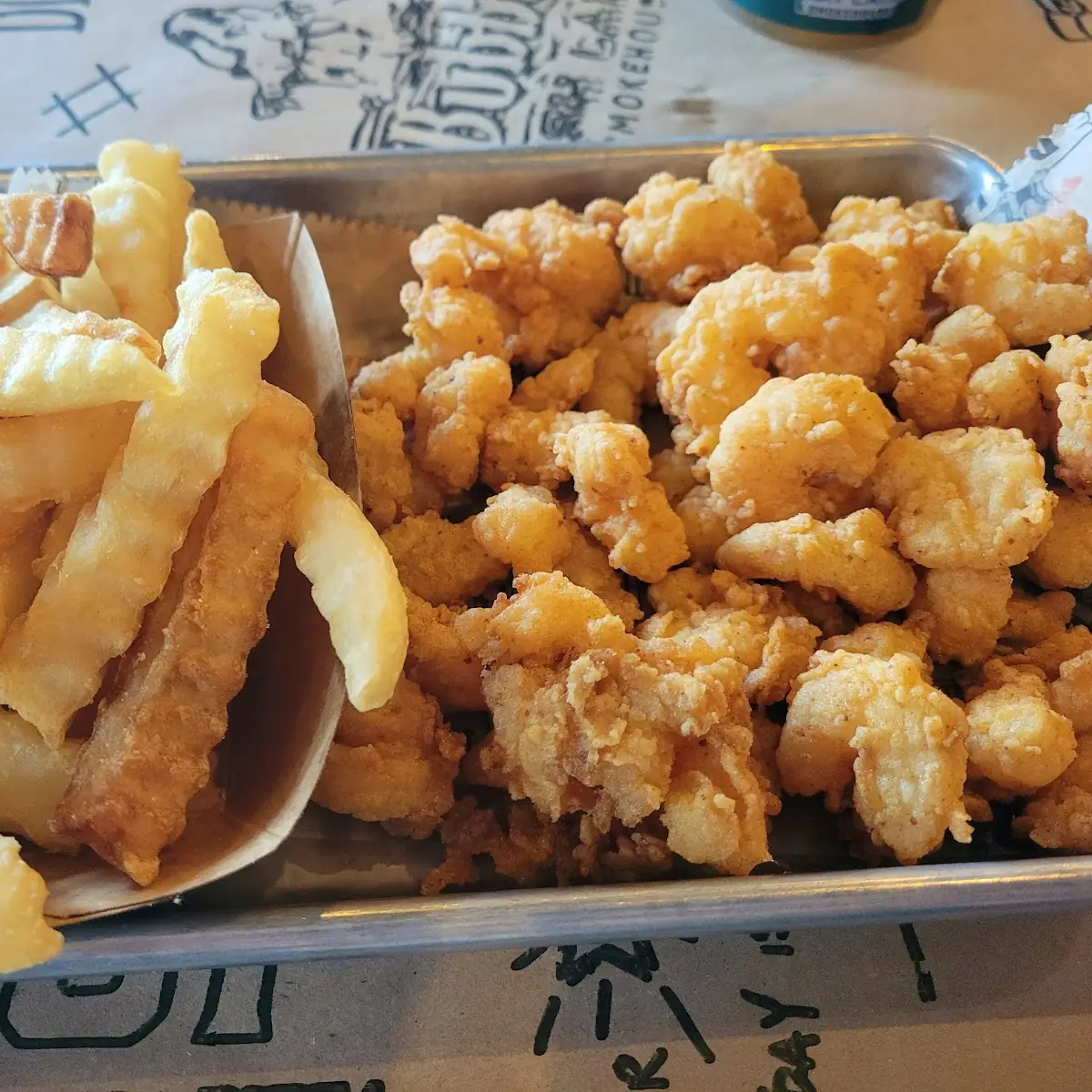 Popcorn Shrimp Basket