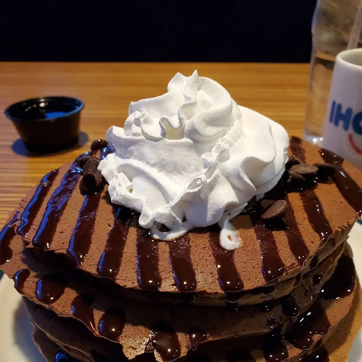 Double Chocolate Pancakes