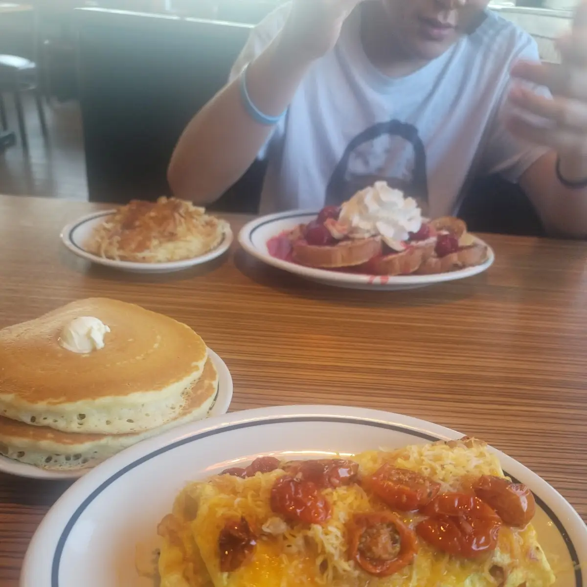 The New Bacon Triple Cheese Omelette