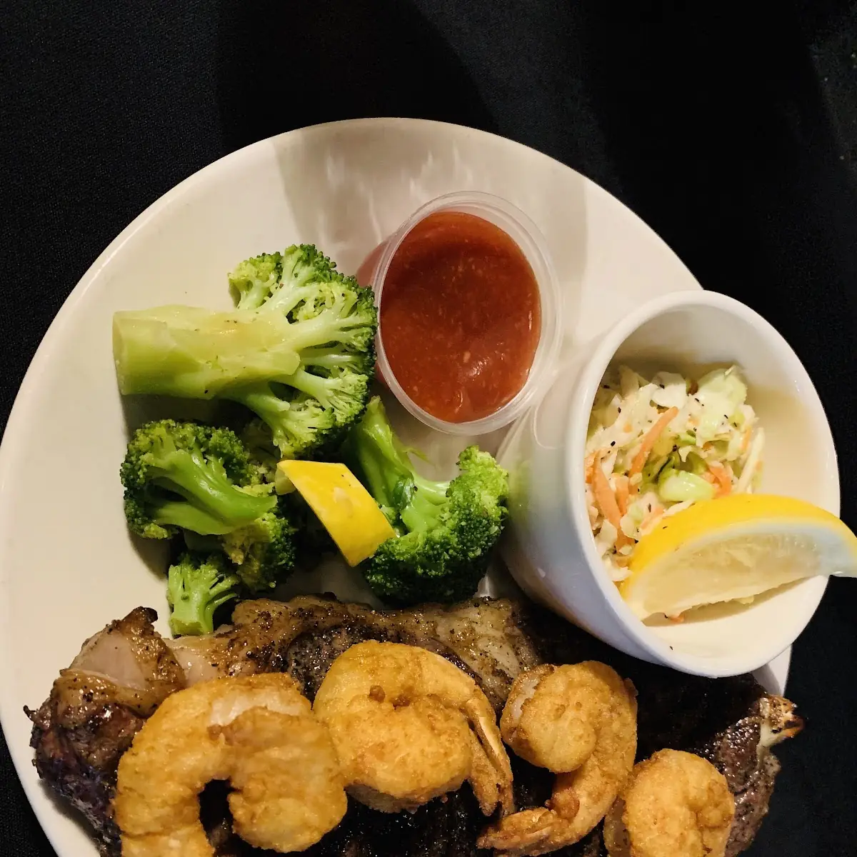 New York Strip & Shrimp
