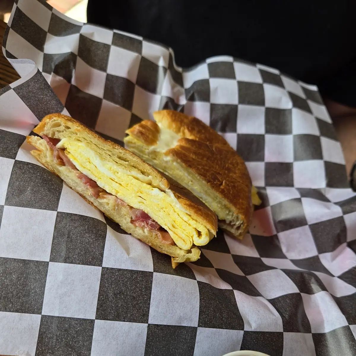 Bacon Egg and Cheese Croissant