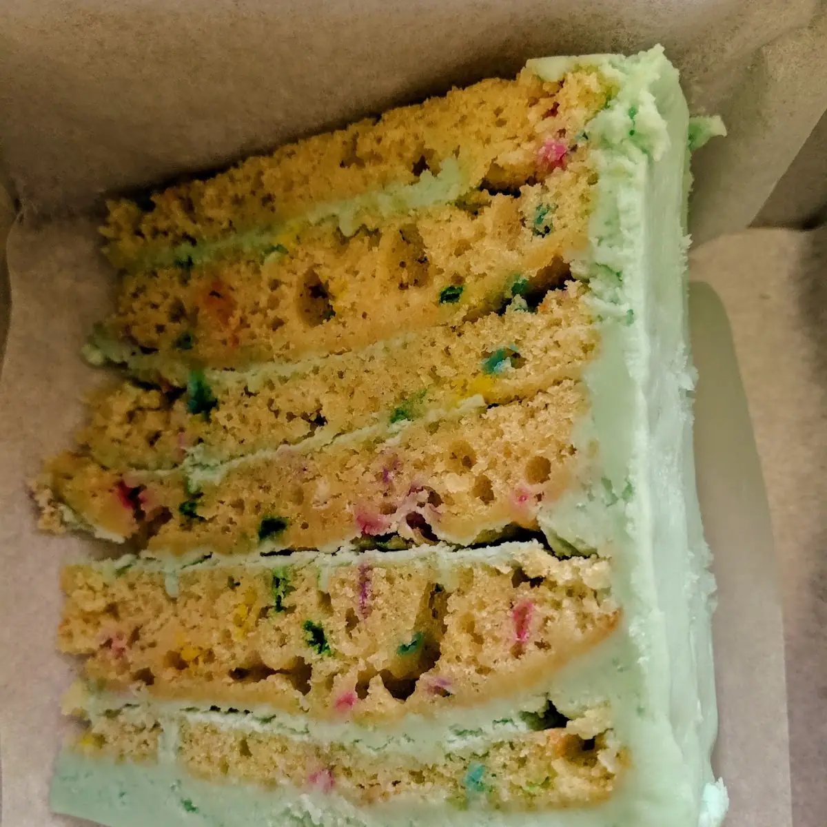 Celebration Cake Slice