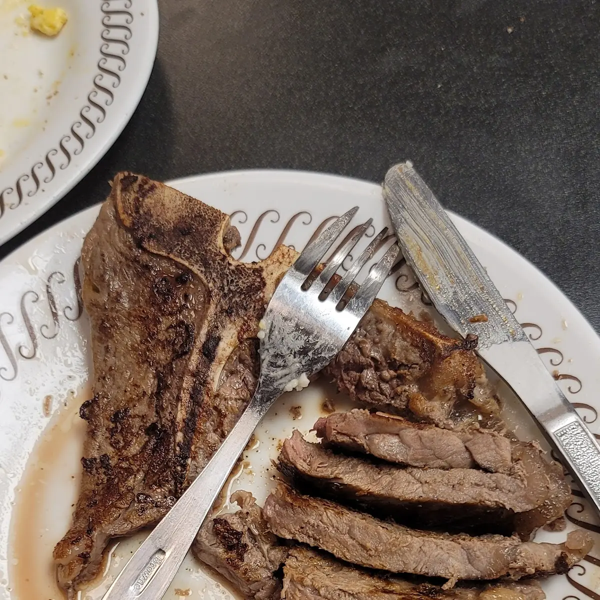 T-Bone Steak Failed Medium-Rare Yuck