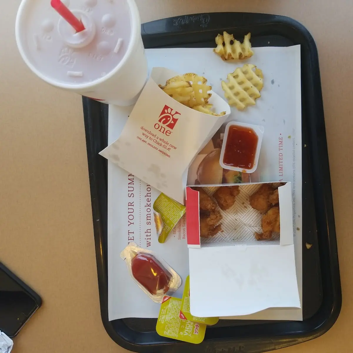 Chicken Nuggets with Fries