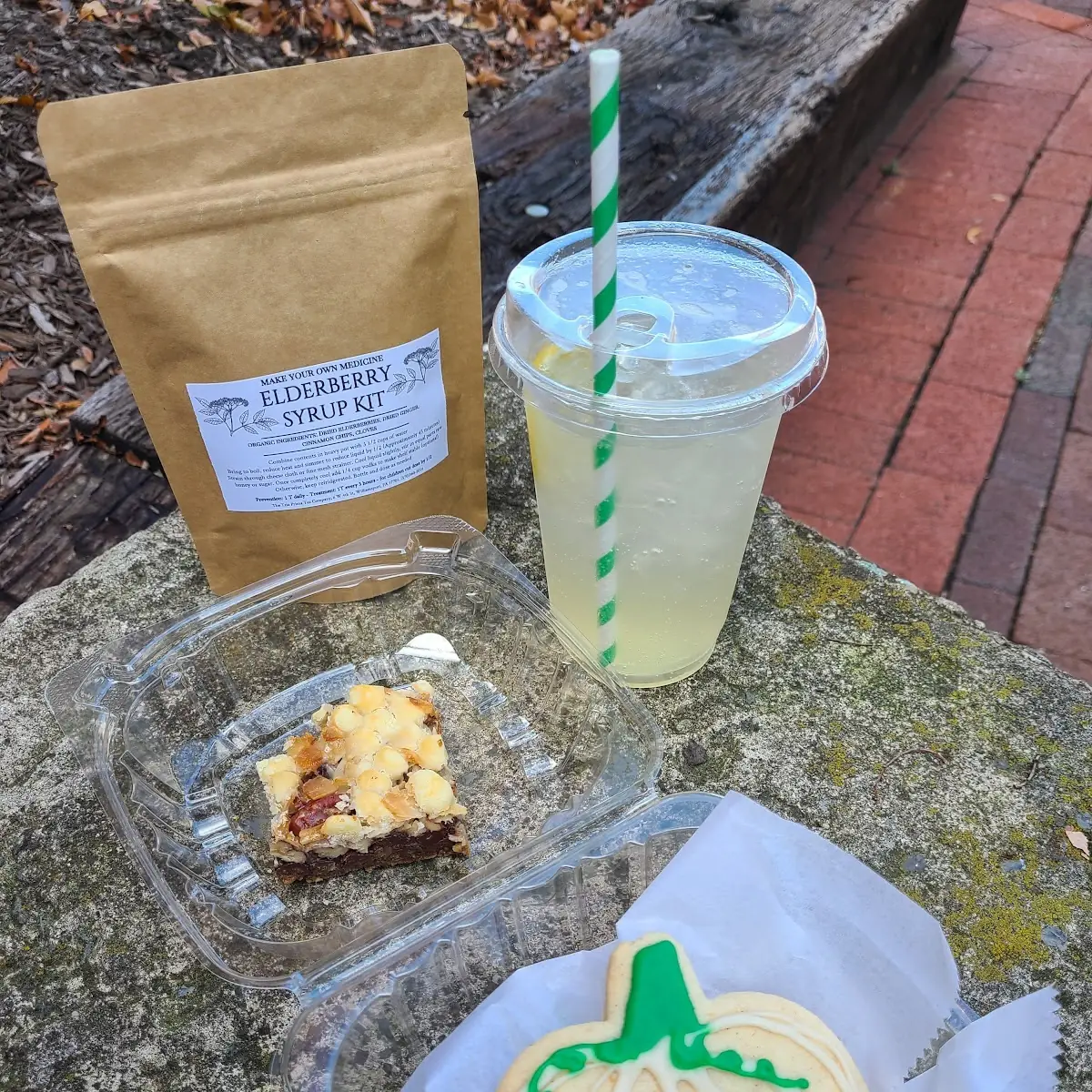 Herbal Soda Sugar Cookie and 7 Layer Bar