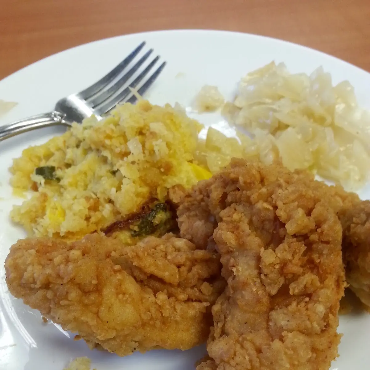Chicken Tenders Cabbage Squash Casserole