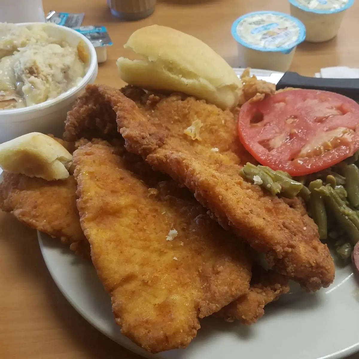 Fish Shrimp Banana Pudding
