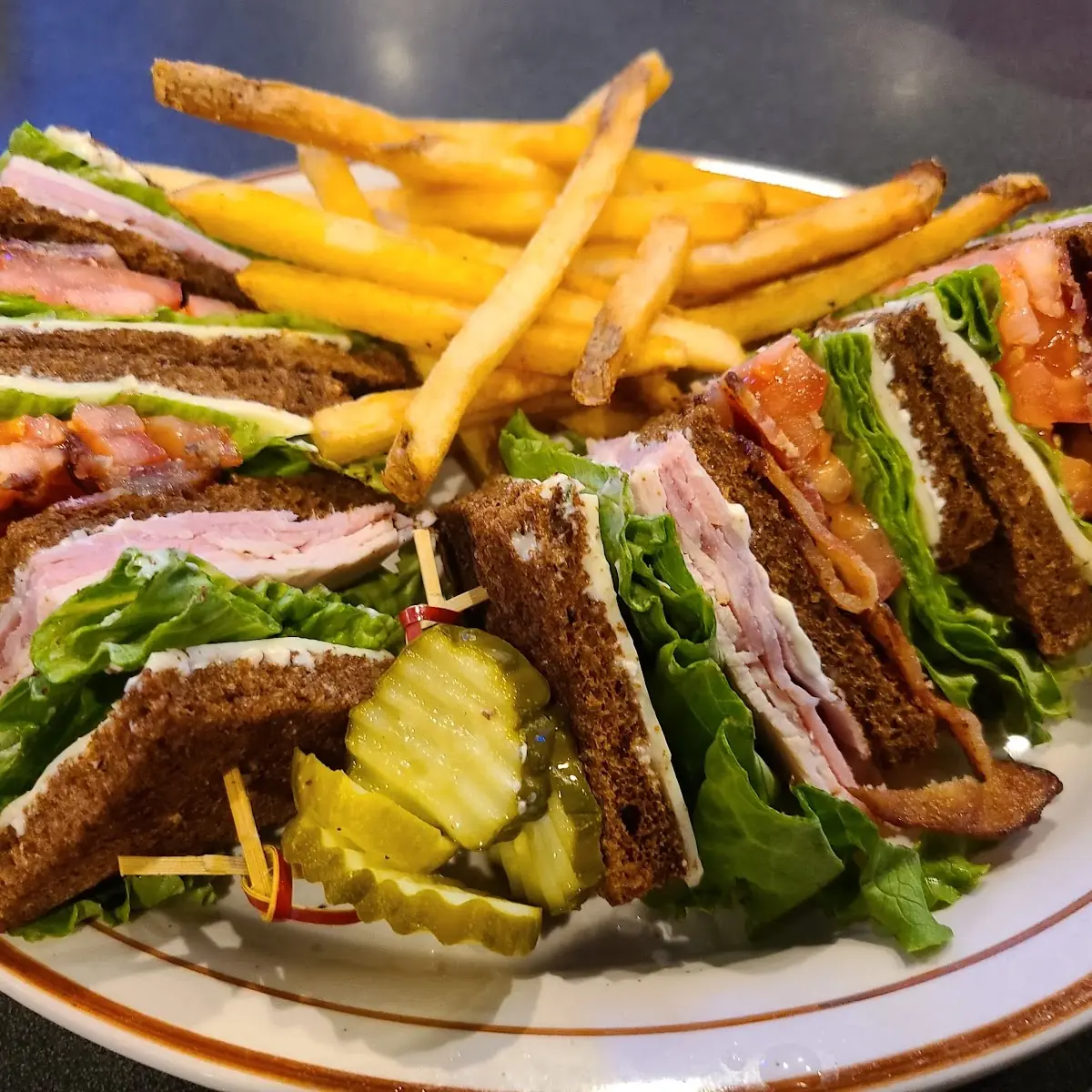 Turkey Club Sandwich