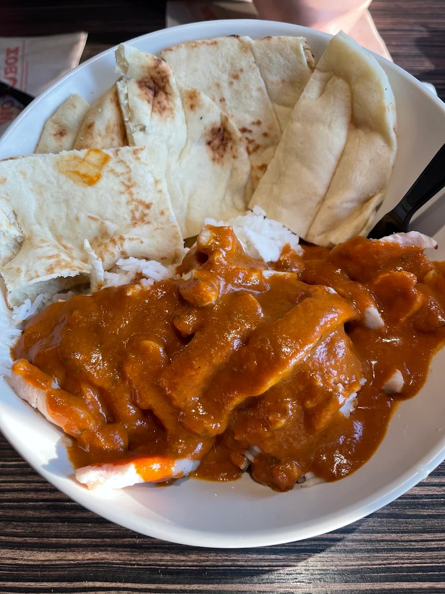 Butter Chicken, Wok Box