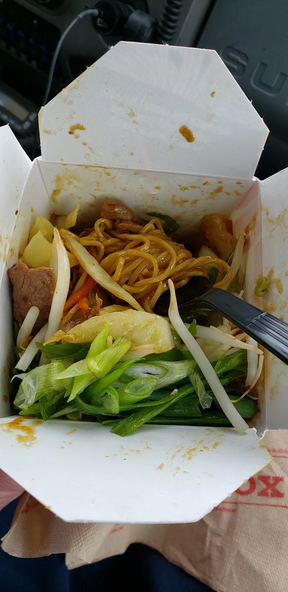 Curry with Beef, Wok Box
