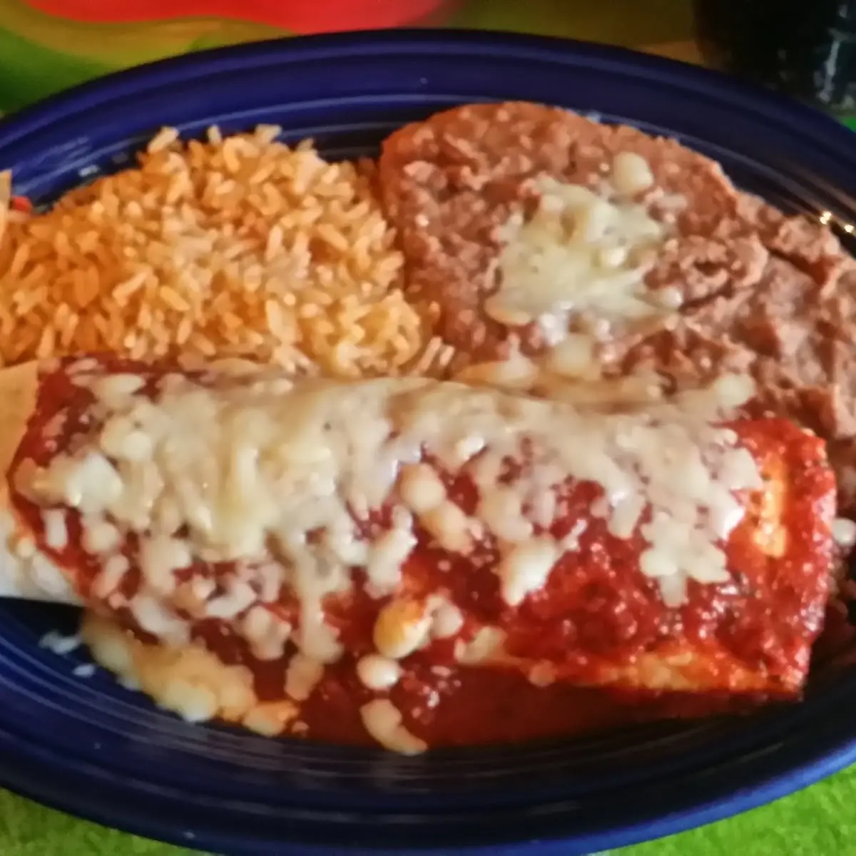 Shrimp Chimichanga Dinner