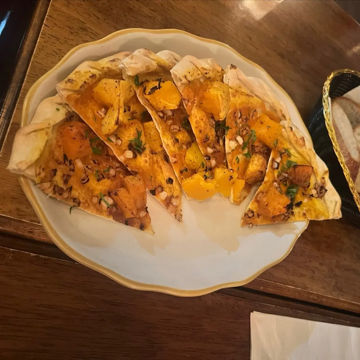 Tarte Flambée de Potiron