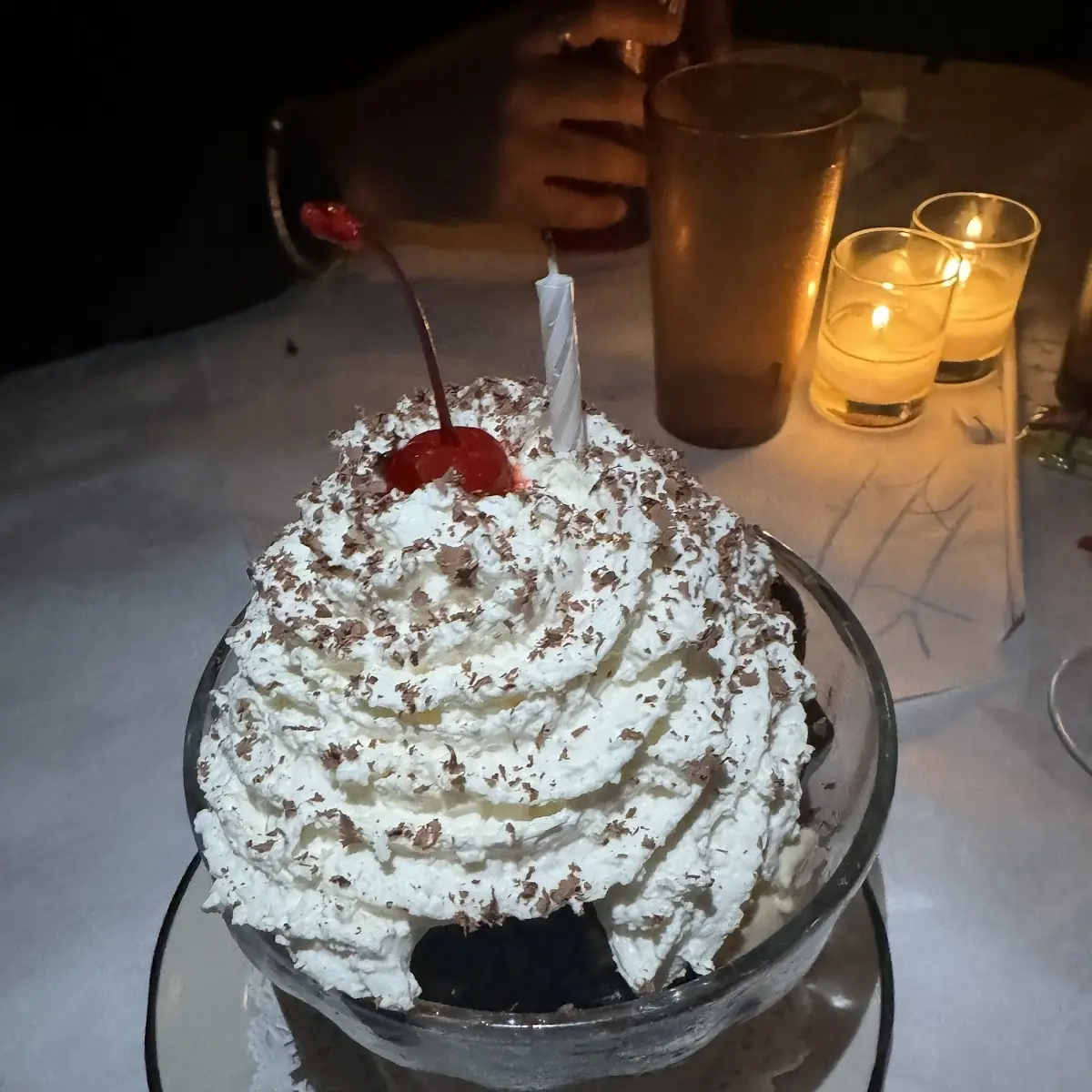 Vanilla Brownie Sundae
