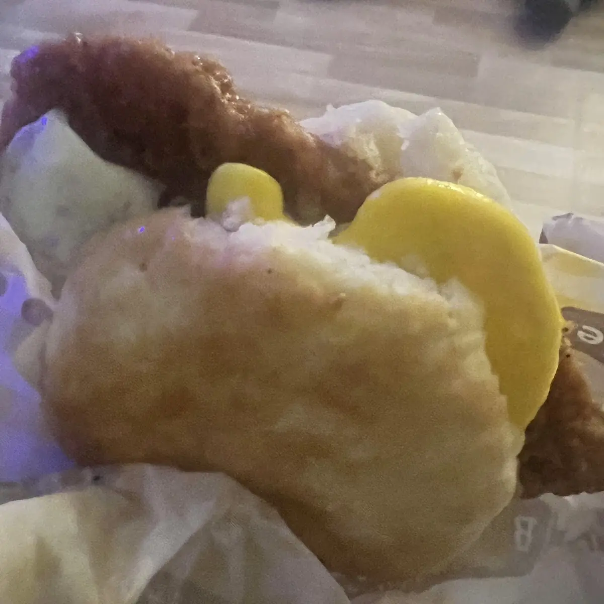 Hot Honey Chicken Biscuit