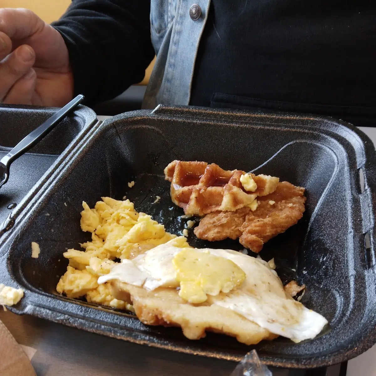 Spicy Chicken and Waffles