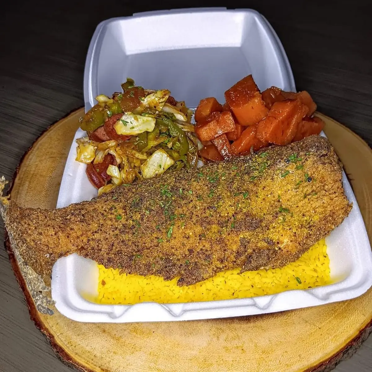 Crispy Whole Lemon Pepper Catfish