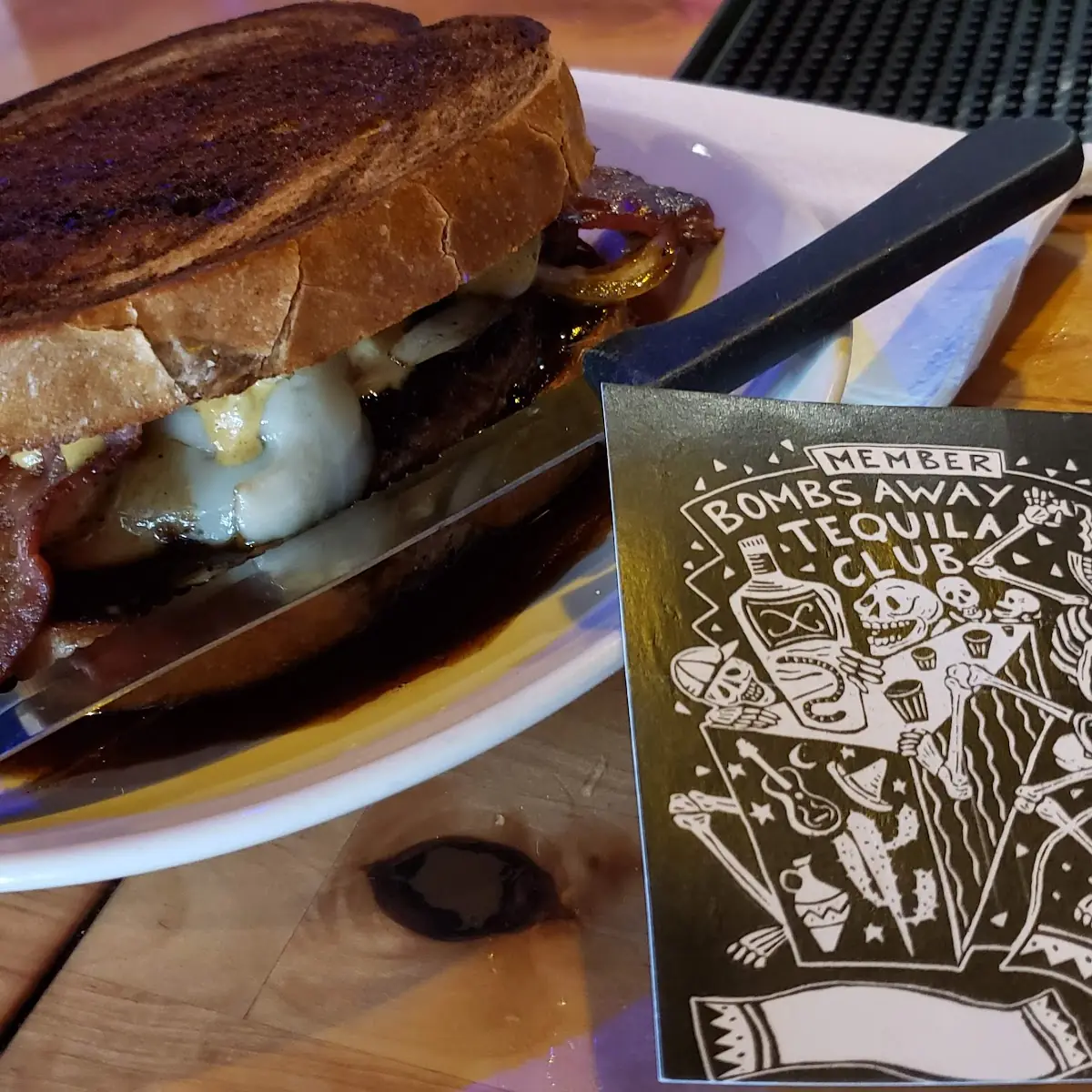 Blue Cheese Bacon Burger