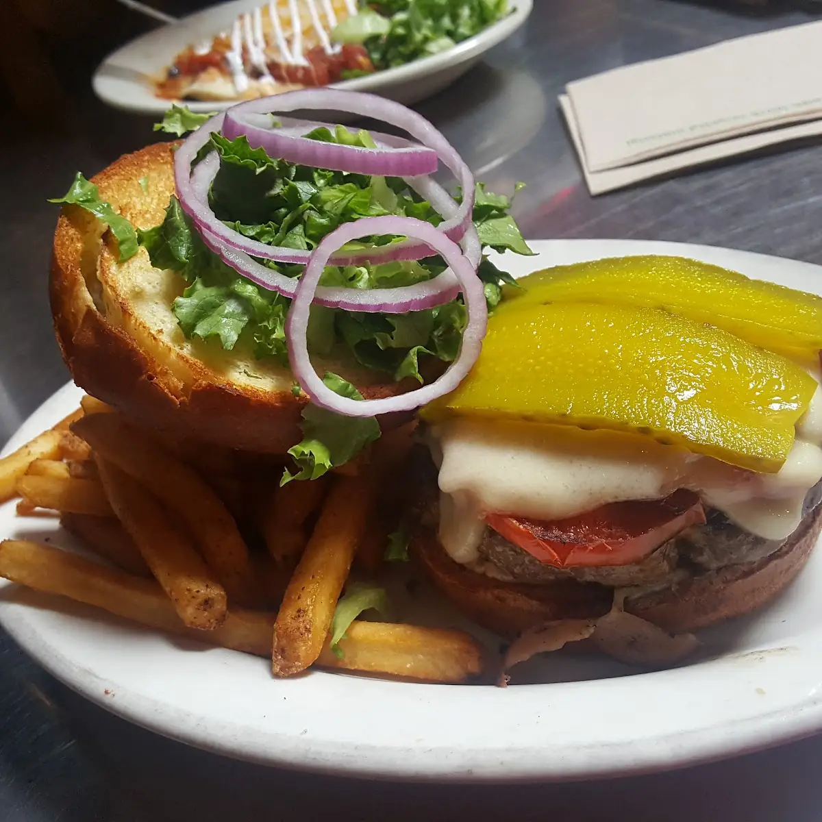 Blue Cheese Bacon Burger
