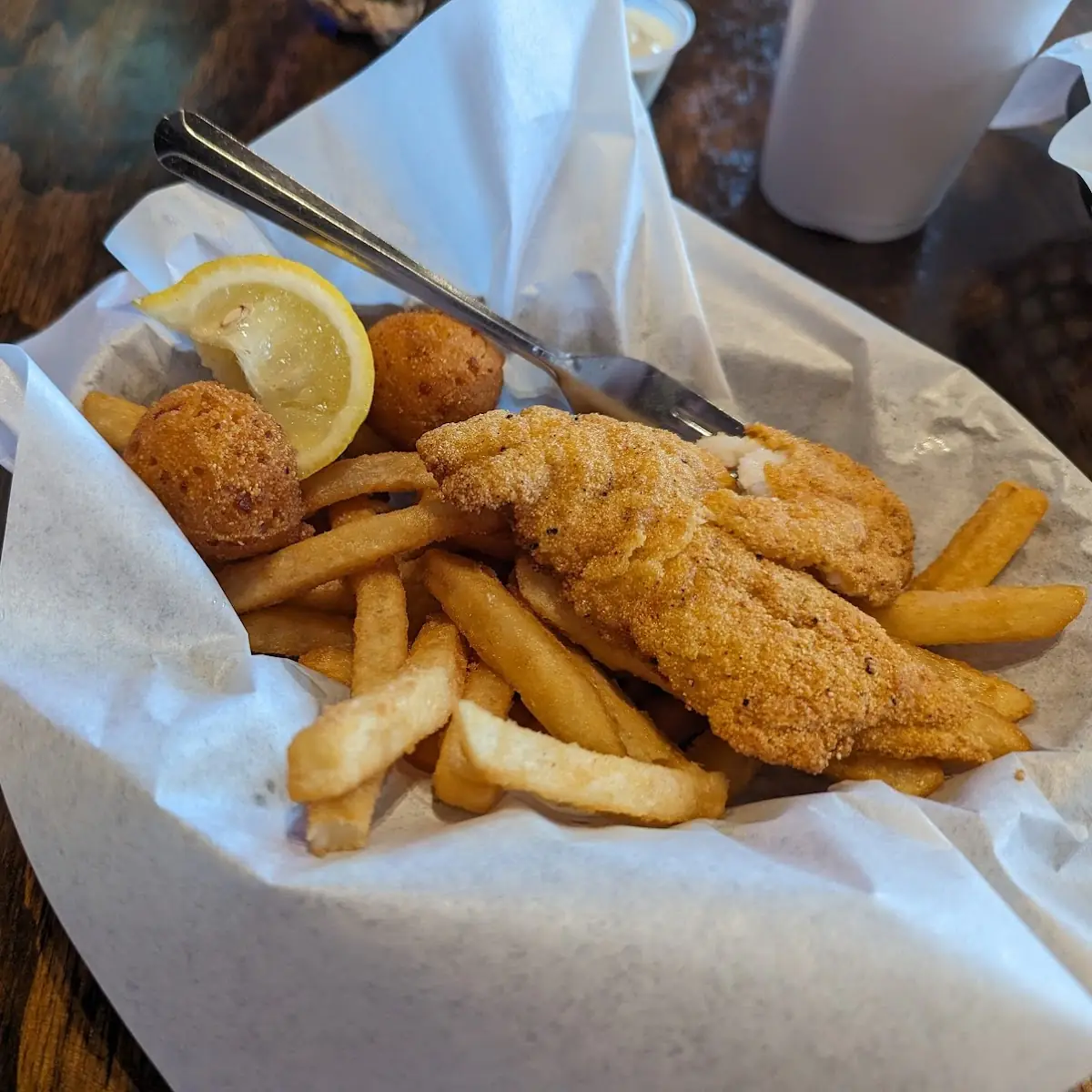 Fried Catfish 1 w Fries