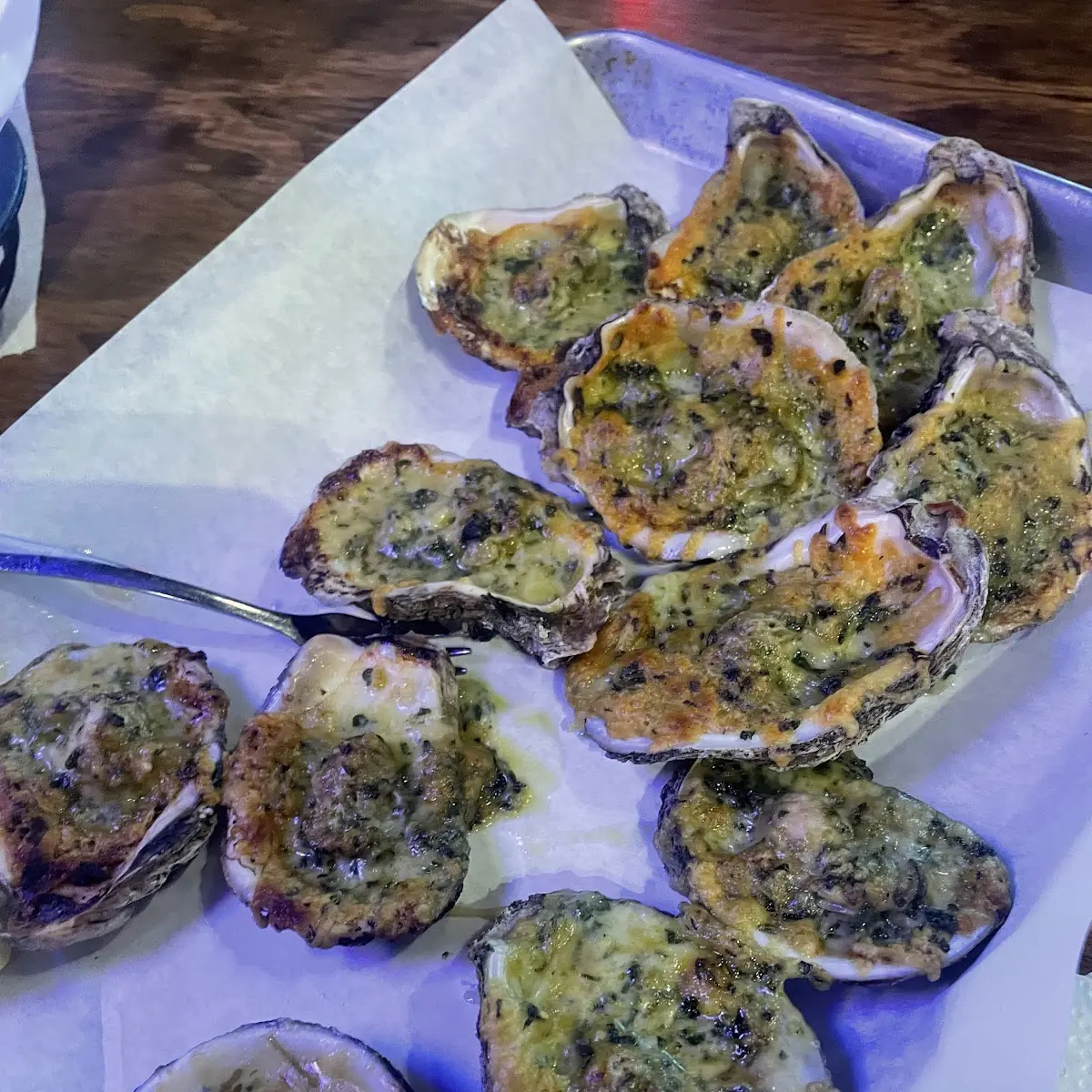 Oysters Rockefeller