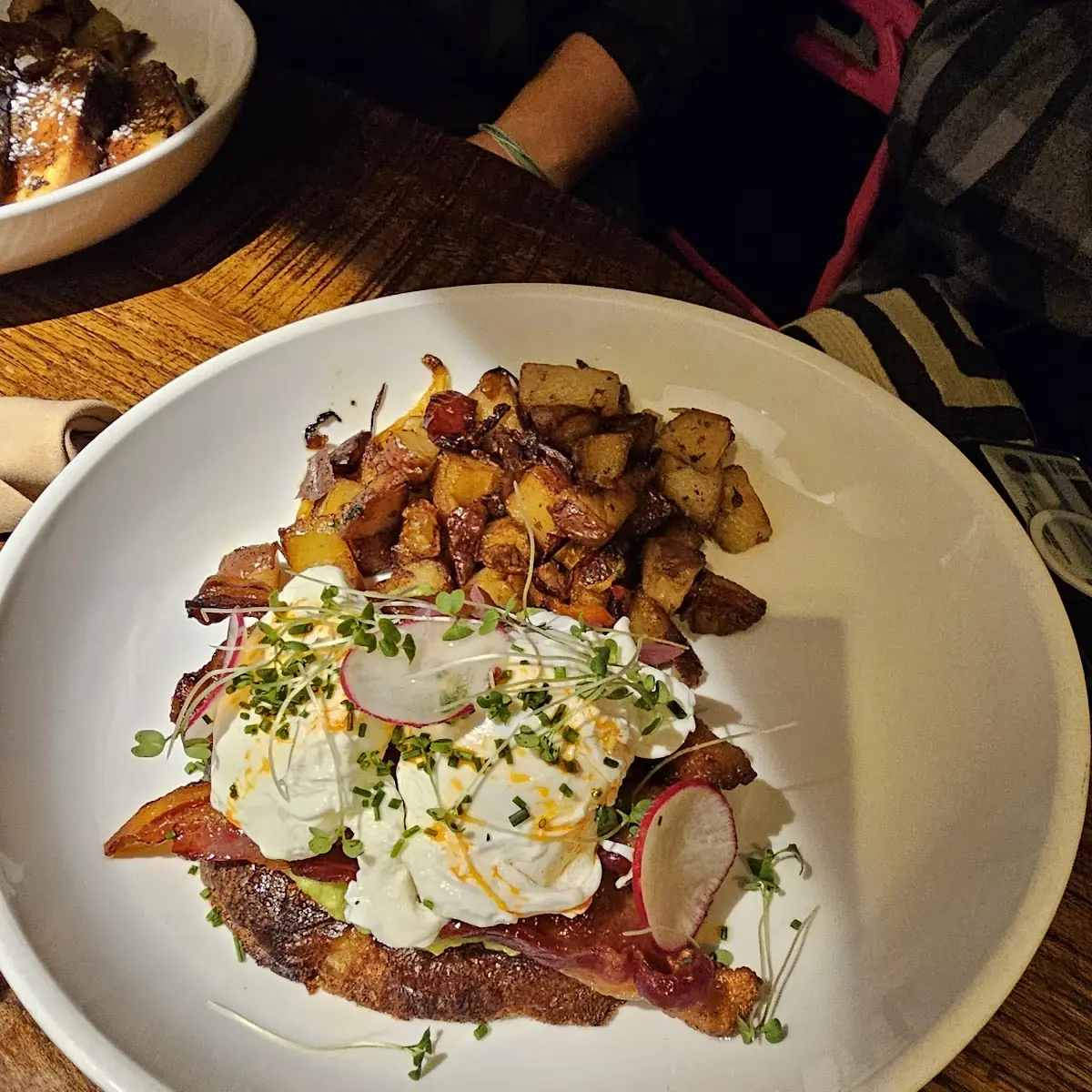 Al Pastor Eggs Benedict