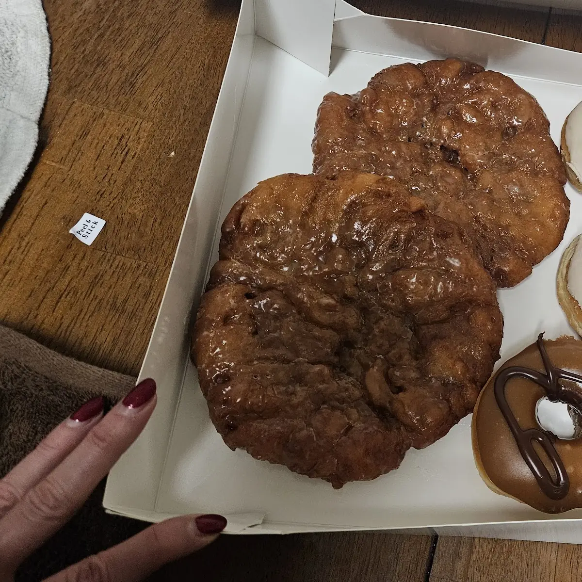 Apple Turnover Maple and Caramel Donuts Mixed Box