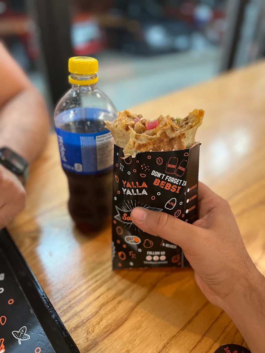 Chicken Shawarma Wrap, Shelby's Legendary Shawarma