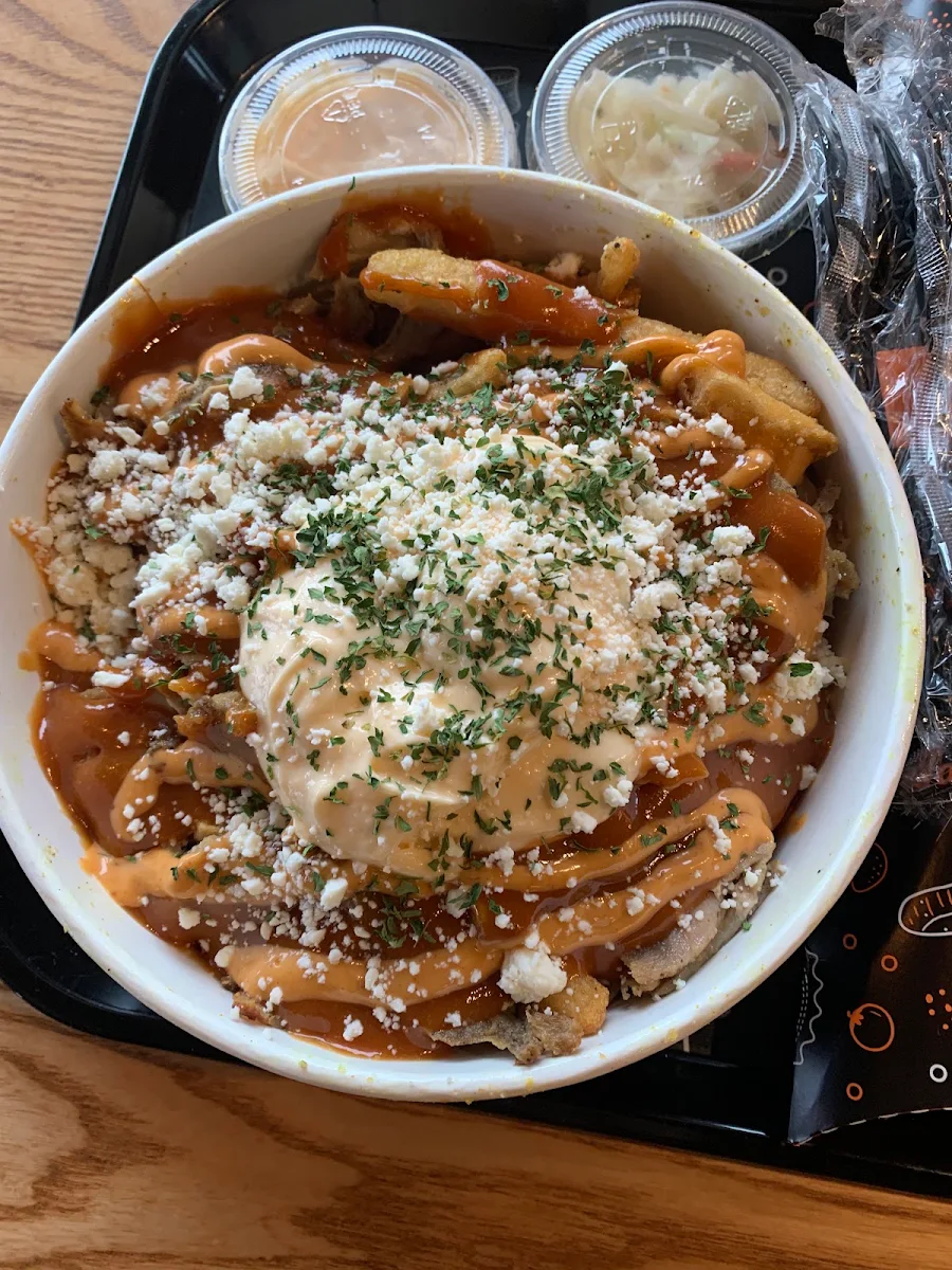 Chicken Shawerma Poutine, Shelby's Legendary Shawarma