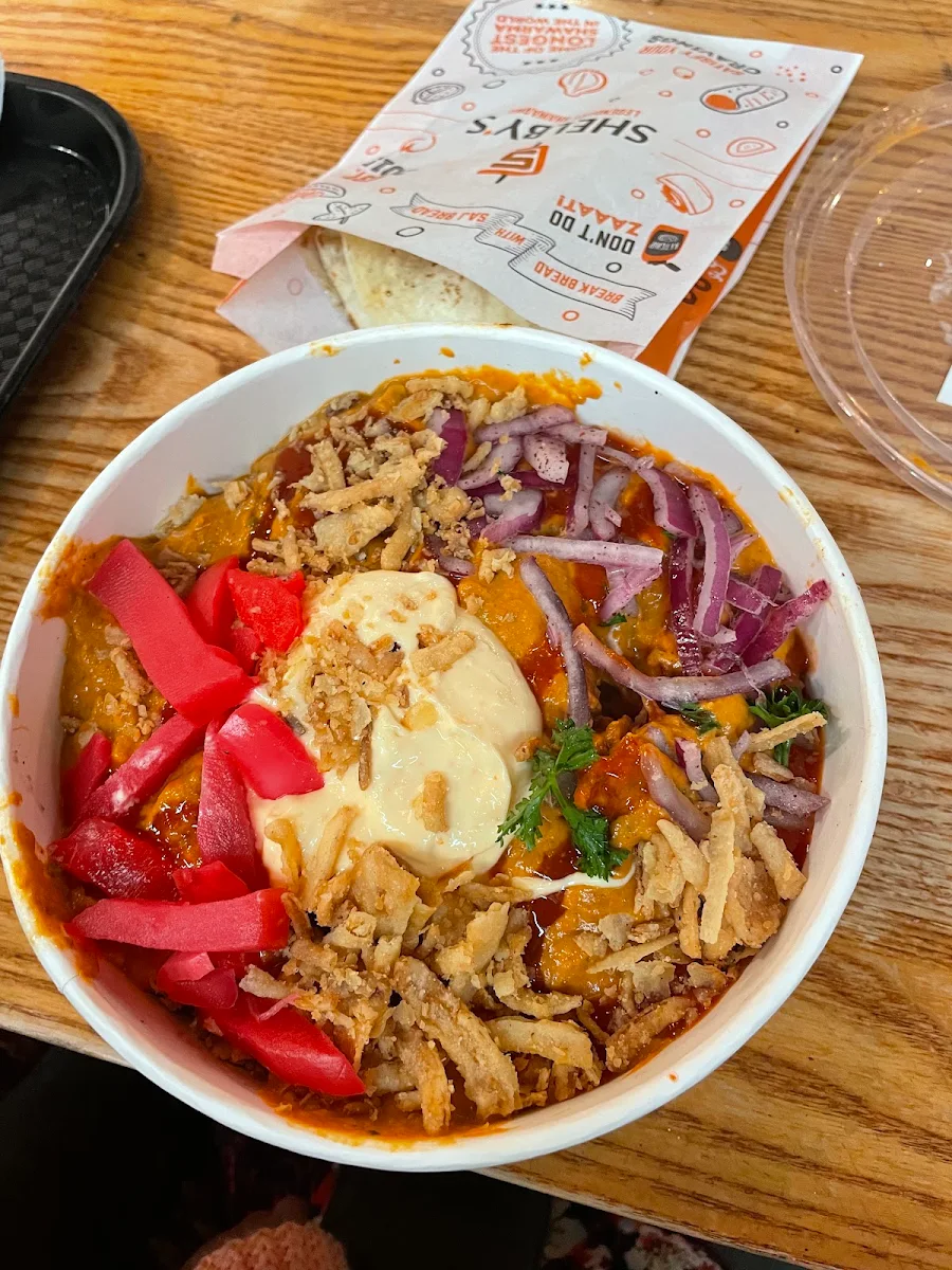 Chicken Tikka, Shelby's Legendary Shawarma