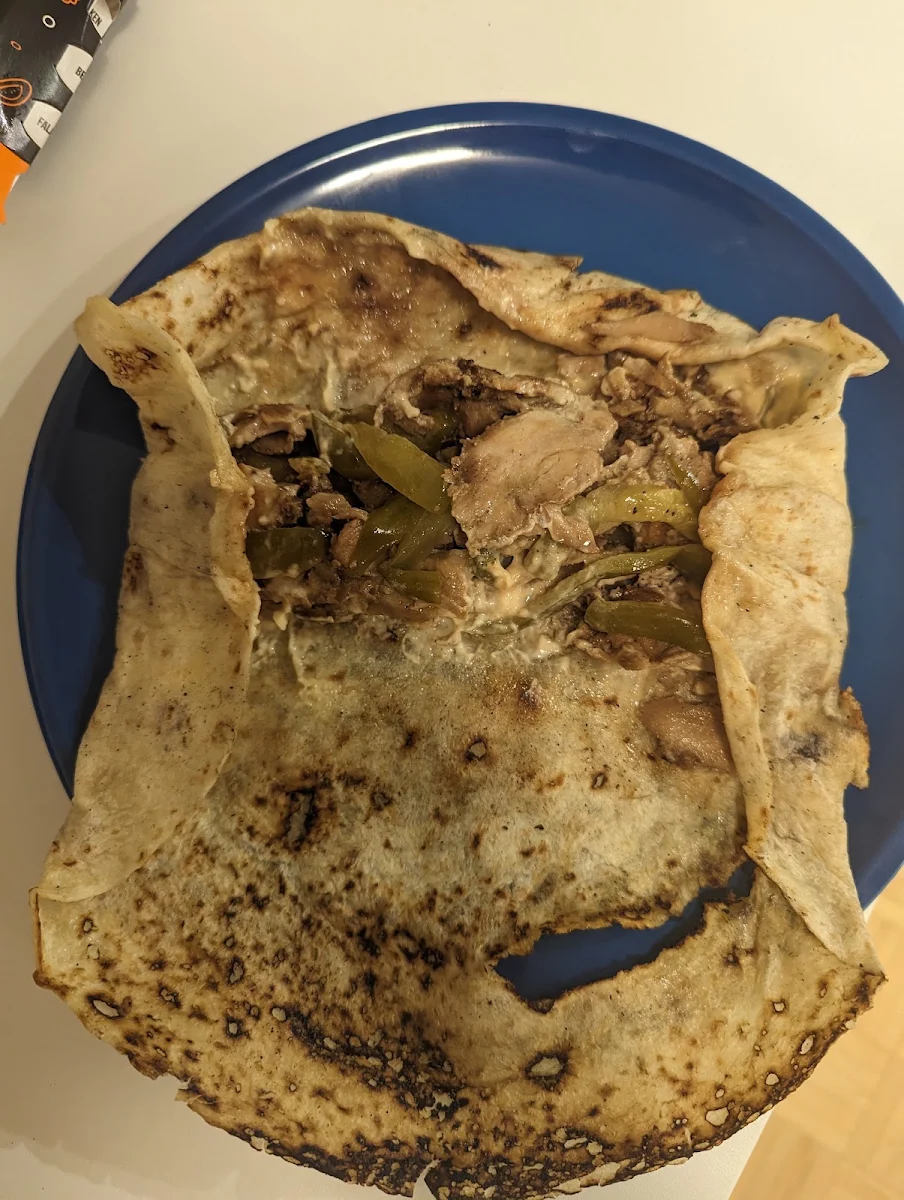 Chicken Wrap, Shelby's Legendary Shawarma