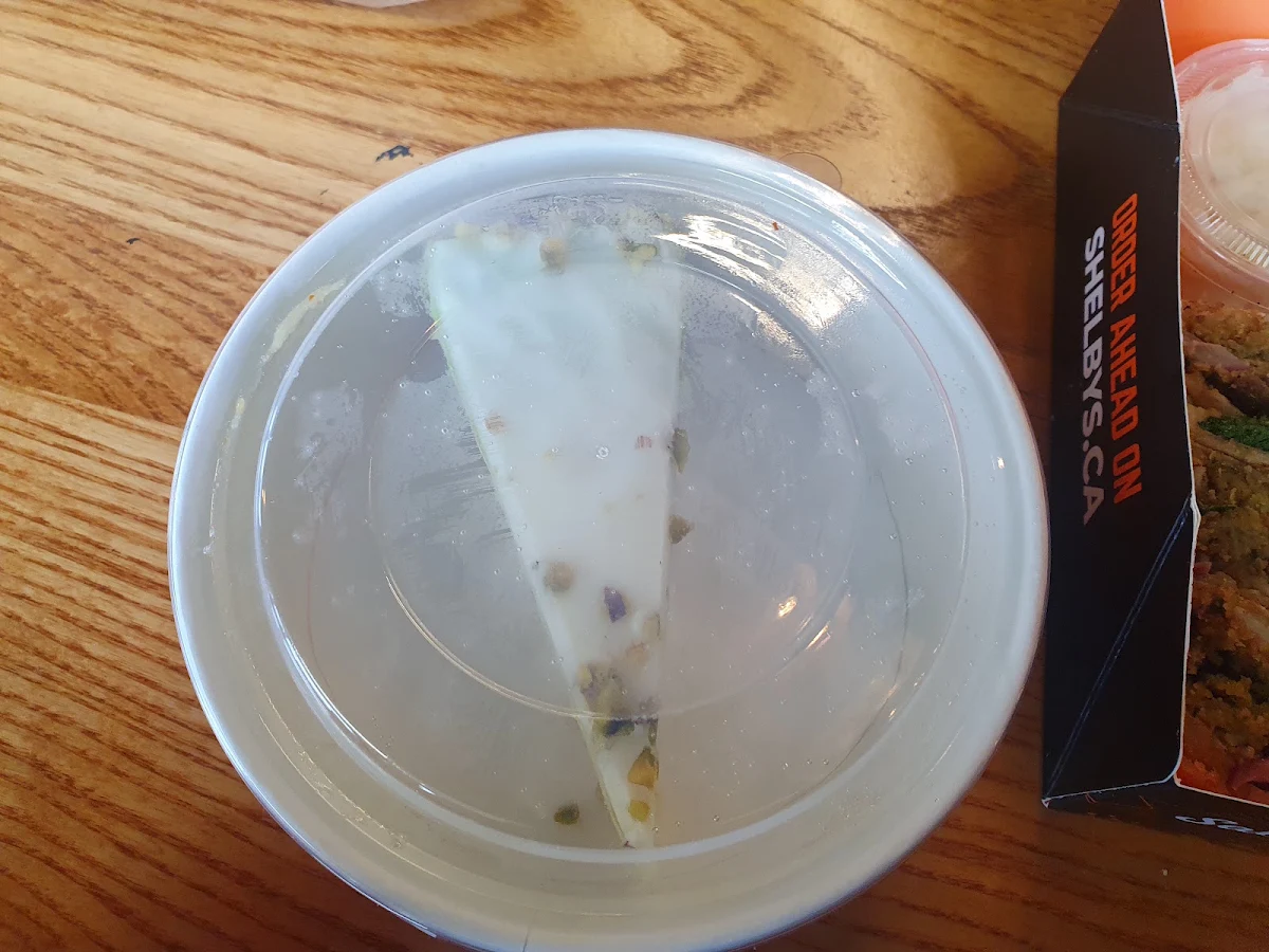 Pistachio Cake, Shelby's Legendary Shawarma