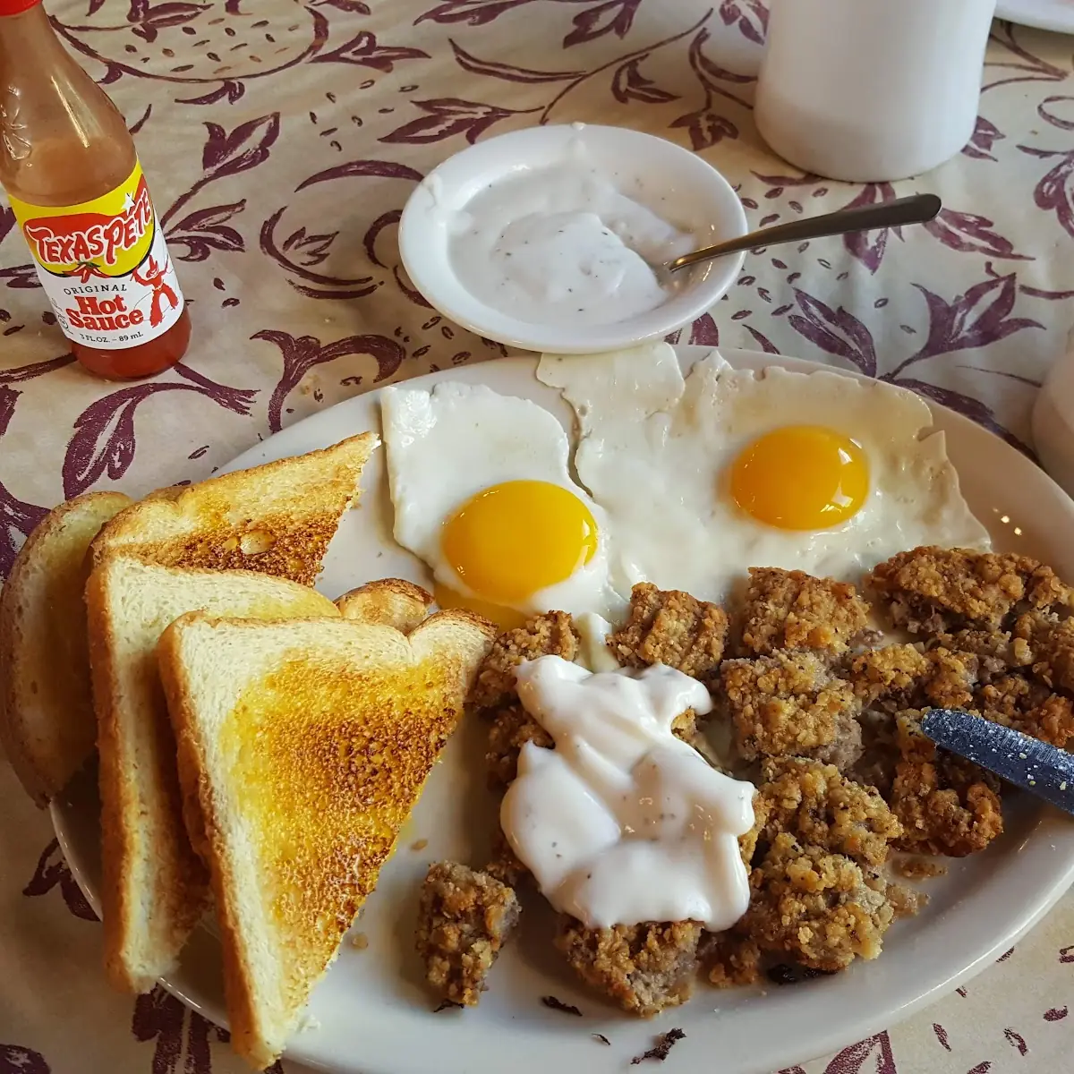 Country Fried Steak & Eggs