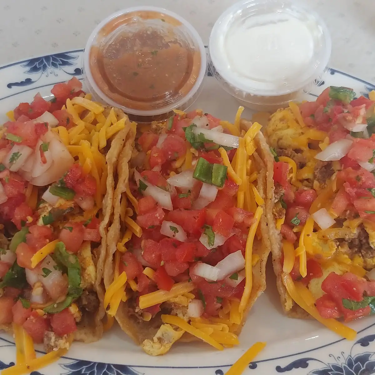 3 Breakfast Tacos