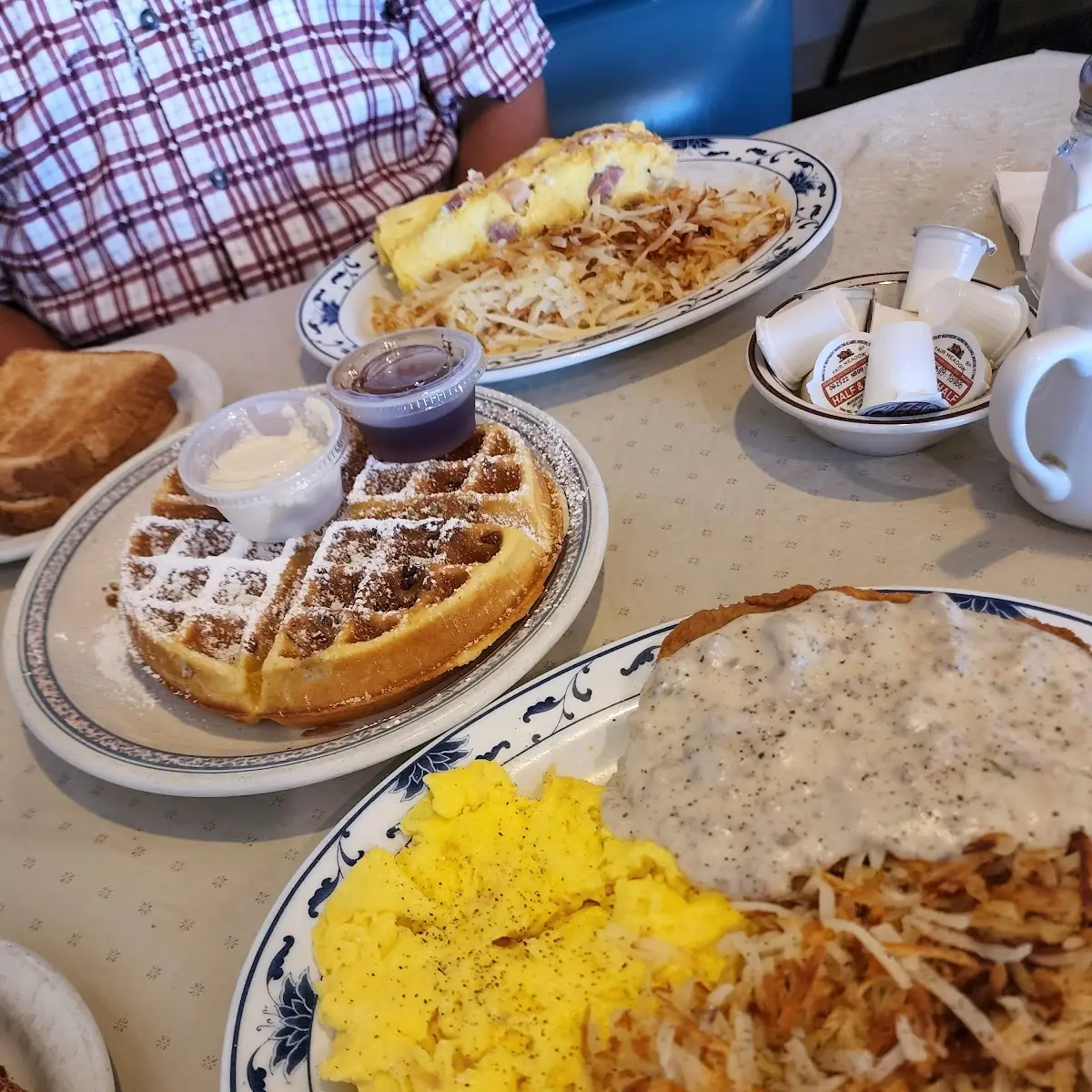 Chicken Fried Steak and Eggs