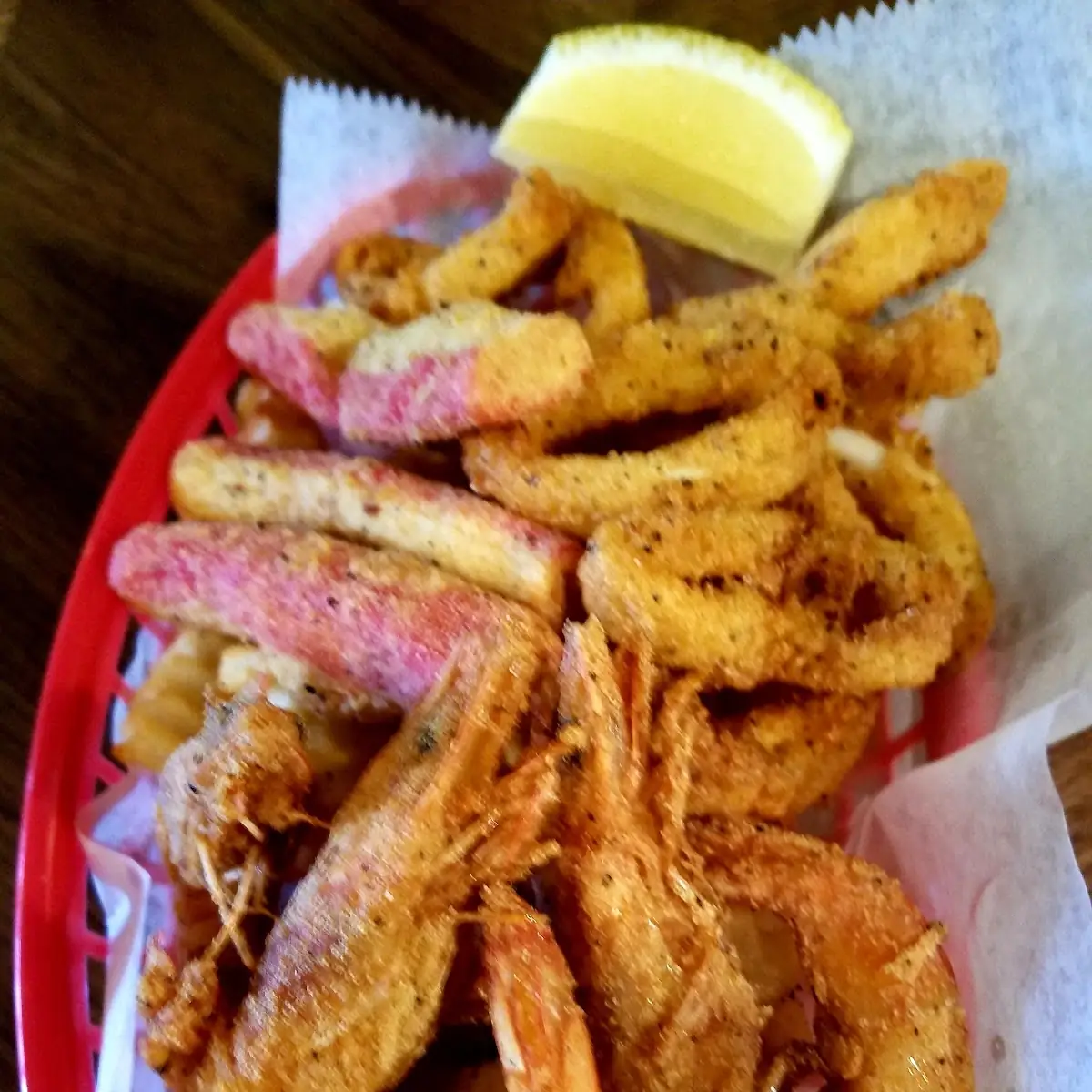 Shrimp Basket with Fries
