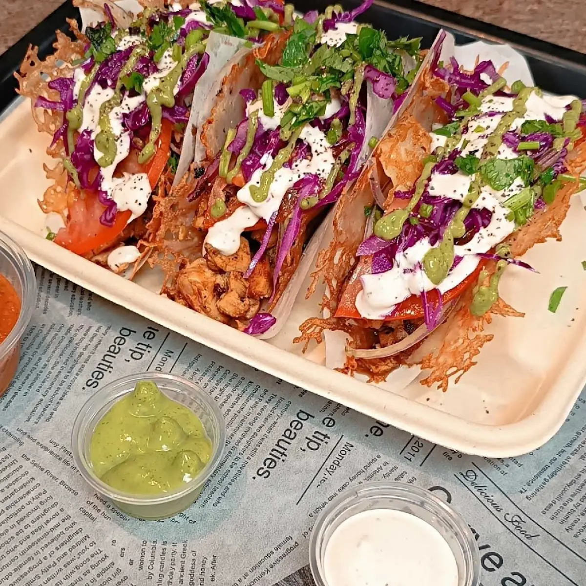 Marinated Chicken Tacos